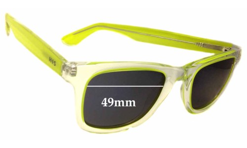 Sunglass Fix Replacement Lenses for HIS HIS HP38151 - 49mm Wide 