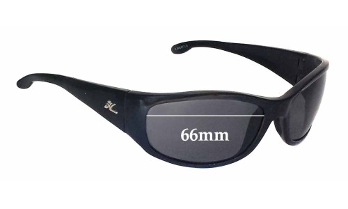 Sunglass Fix Replacement Lenses for Hobie Surfrider - 66mm Wide 