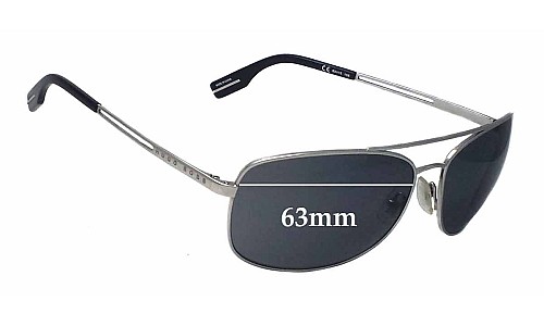 Sunglass Fix Replacement Lenses for Hugo Boss 0004/V/S - 63mm Wide 