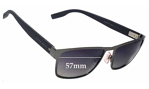 Sunglass Fix Replacement Lenses for Hugo Boss 0561/S - 57mm Wide 