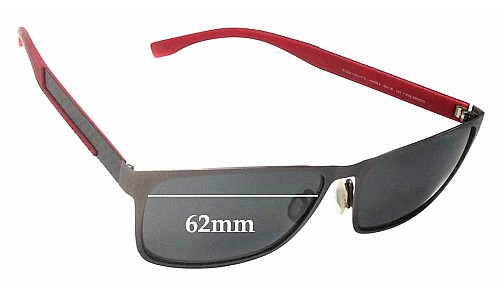 Sunglass Fix Replacement Lenses for Hugo Boss 0652/F/S - 62mm Wide 
