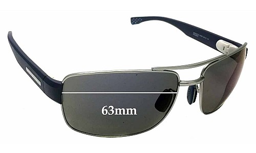 Sunglass Fix Replacement Lenses for Hugo Boss 0801/S - 63mm Wide 