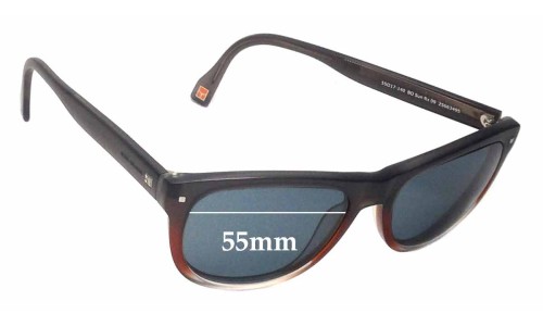 Sunglass Fix Replacement Lenses for Hugo Boss BO Sun Rx 09 - 55mm Wide Sunglass Fix Replacement Lenses for Hugo Boss BO Sun Rx 09 - 55mm Wide