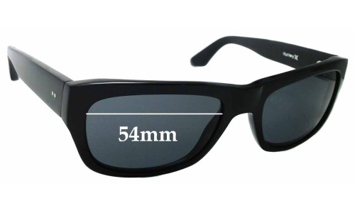Sunglass Fix Replacement Lenses for Hurley Cell Block - 54mm Wide Sunglass Fix Replacement Lenses for Hurley Cell Block - 54mm Wide