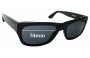 Sunglass Fix Replacement Lenses for Hurley Cell Block - 54mm Wide 