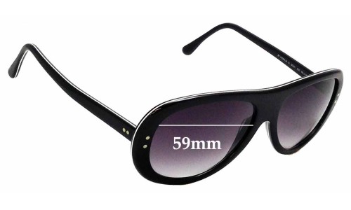 Sunglass Fix Replacement Lenses for Iceberg IG 85251 - 59mm Wide 