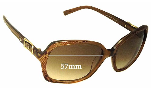 Sunglass Fix Replacement Lenses for Jimmy Choo Lela/S - 57mm Wide 