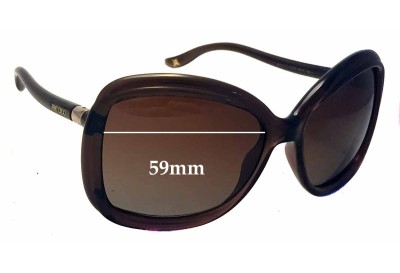 Jimmy Choo Margy/S Replacement Lenses 59mm wide 