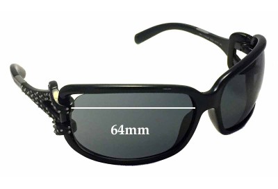Jimmy Choo Mini JJ/Strass Replacement Lenses 64mm wide 