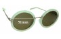 Sunglass Fix Replacement Lenses for Jins 1045 - 51mm Wide 