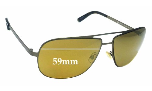 Sunglass Fix Replacement Lenses for Juicy Couture Bowie/S - 59mm Wide 