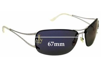 Juicy Couture So Free/S Replacement Lenses 67mm wide 