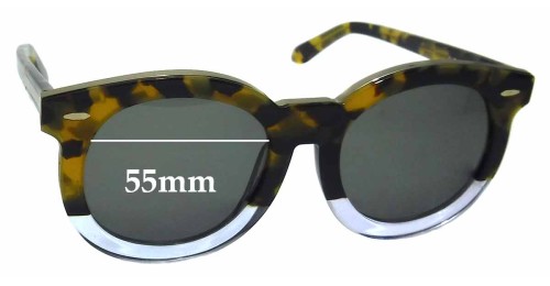 Karen Walker Super Duper Thistle Sunglasses Karen Walker Super Duper Thistle Sunglasses - Tortoise  main image 2