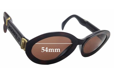 Karl Lagerfeld 4106 Replacement Lenses 54mm wide 
