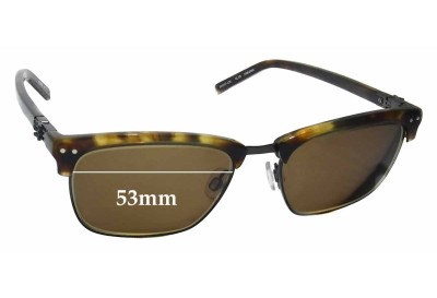 Karl Lagerfeld KL09 Replacement Lenses 53mm wide 