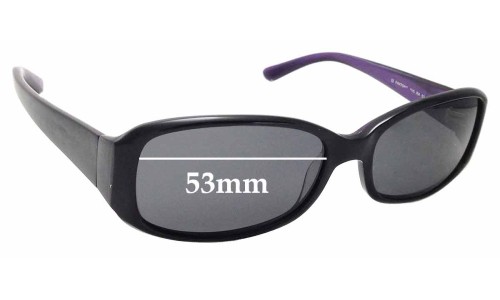 Sunglass Fix Replacement Lenses for Kate Spade  Paxton/S - 53mm Wide 