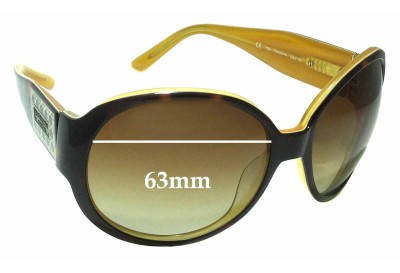 Kate Spade Harper/S Replacement Lenses 63mm wide 
