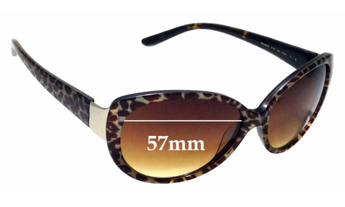 Sunglass Fix Replacement Lenses for Kate Spade Soliel/S - 57mm Wide 