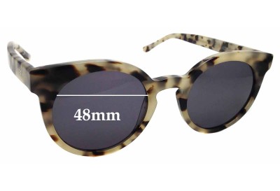  Sunglass Fix Replacement Lenses for Komono The Lulu - 48mm Wide 