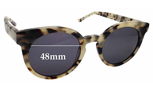 Sunglass Fix Replacement Lenses for Komono The Lulu - 48mm Wide 
