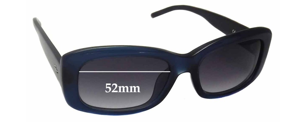 Lacoste L665S Replacement Sunglass Lenses - 52mm wide