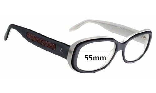 Sunglass Fix Verres de Remplacement pour Laura Biagiotti LB 85102 - 55mm Wide 