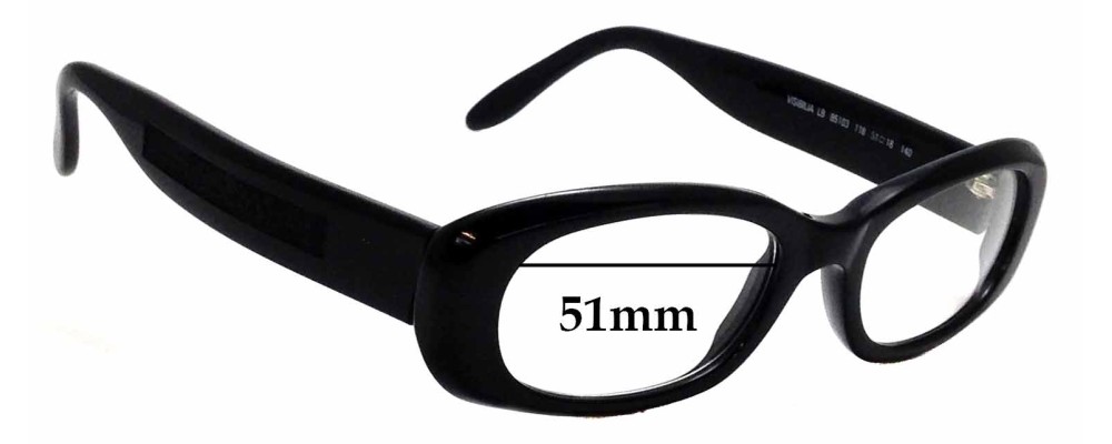Sunglass Fix Replacement Lenses for Laura Biagiotti LB 85103 - 51mm Wide
