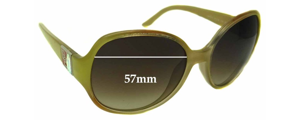 Laura Biagiotti LBK013 57mm Lentes de Repuesto