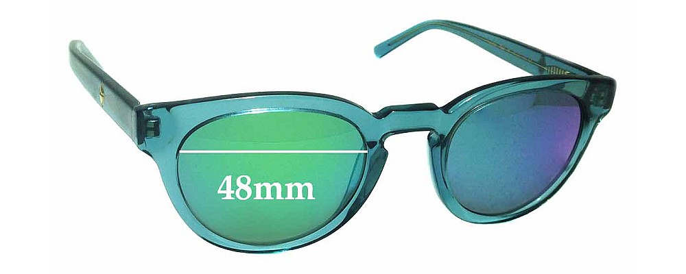 Main + Central Tuesday Replacement Sunglass Lenses  - 48mm wide