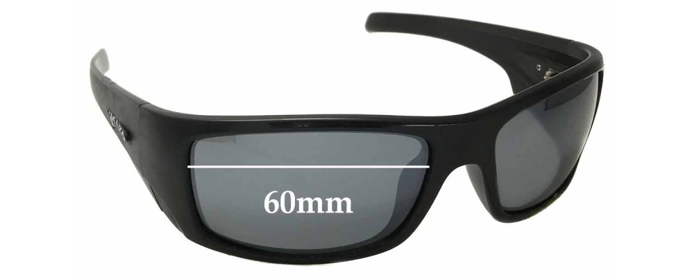 Sunglass Fix Replacement Lenses for Mako Indestructible 9578 - 60mm Wide