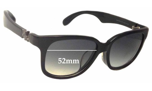 Sunglass Fix Replacement Lenses for Marc by Marc Jacobs MMJ 283/F/S - 52mm Wide 
