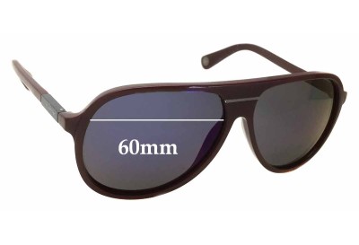 Marc by Marc Jacobs Aviator - 52mm Tall Lentes de Repuesto 60mm wide 