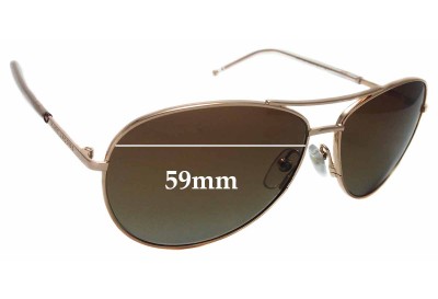 Marc by Marc Jacobs Marc 59/S Replacement Lenses 59mm wide 