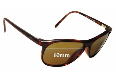 Maui Jim Voyager MJ178 Replacement Sunglass Lenses - 60mm wide 