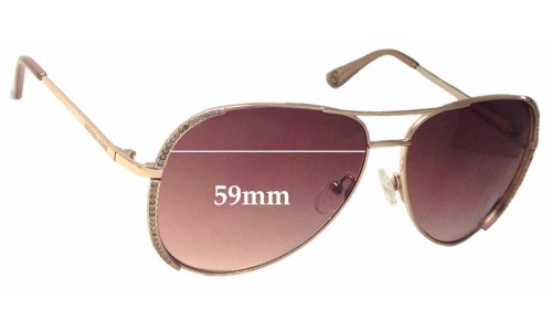 Sunglass Fix Replacement Lenses for Michael Kors M2062S Sadie - 59mm Wide 