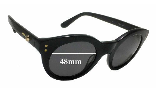 Sunglass Fix Replacement Lenses for Mimco Pablo - 48mm Wide 