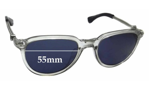 Sunglass Fix Replacement Lenses for Moncler Moncler MC551S - 55mm Wide 