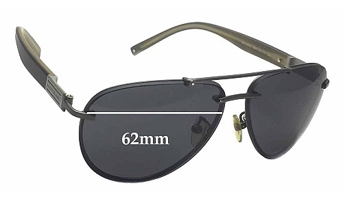 Sunglass Fix Replacement Lenses for Montblanc MB 404S - 62mm Wide 