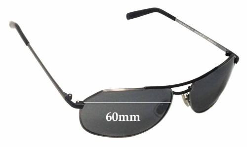 Sunglass Fix Replacement Lenses for Morgenthal Frederics Stealth 60 - 60mm Wide 