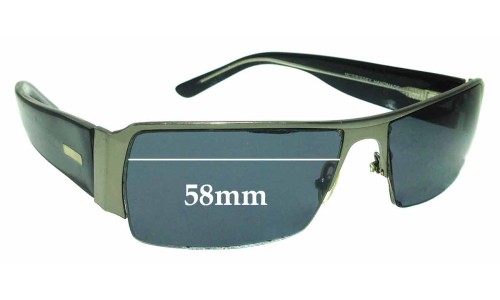 Sunglass Fix Replacement Lenses for Morrissey Urbane - 58mm Wide 