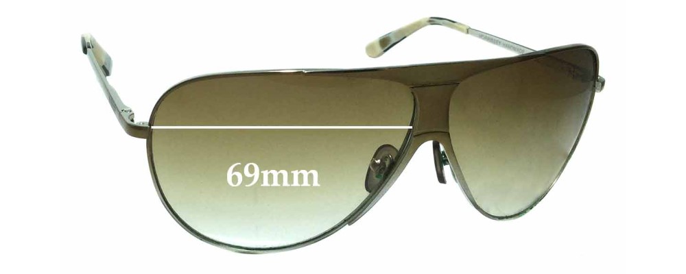 Morrissey Ace-iator Replacement Sunglass Lenses - 69mm Wide