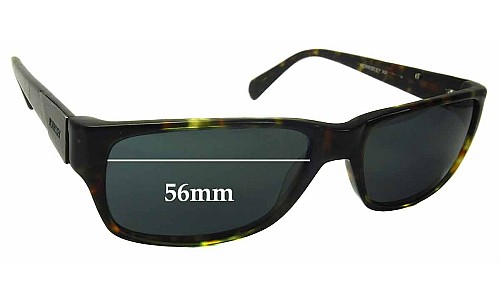 Sunglass Fix Replacement Lenses for Morrissey Frisky - 56mm Wide 