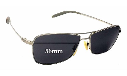 Sunglass Fix Replacement Lenses for Mosley Tribes Aviatrix - 56mm Wide 