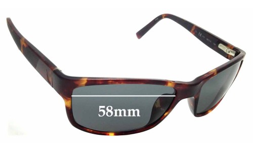 Sunglass Fix Replacement Lenses for Nautica N6175S - 58mm Wide 