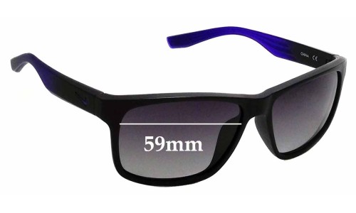 Sunglass Fix Replacement Lenses for Nike EV0835 Cruiser - 59mm Wide 