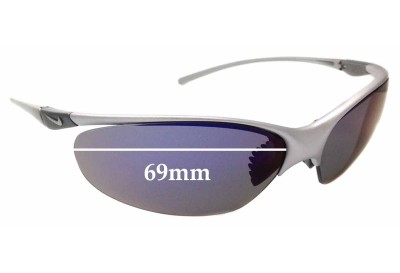 Nike Unknown Model Replacement Lenses 69mm wide 