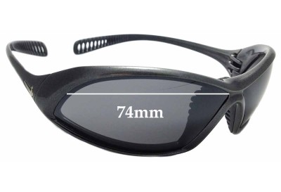 Nike Unknown Model Replacement Lenses 74mm wide 