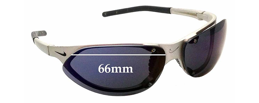 Sunglass Fix Replacement Lenses for Nike V6 910 - 66mm Wide