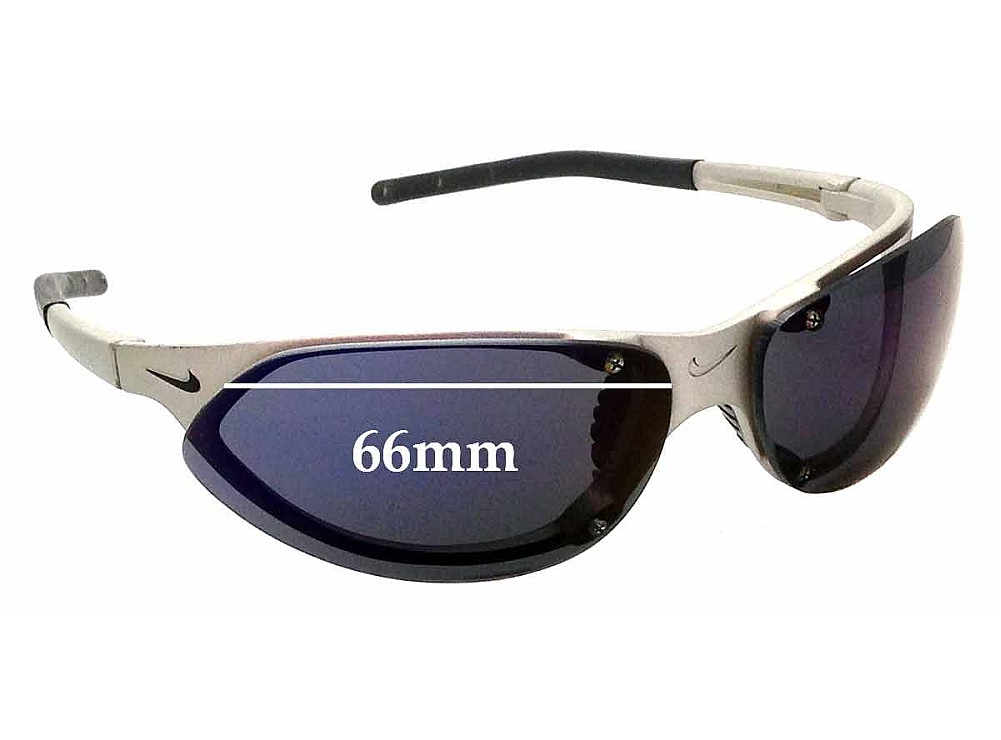 Sunglass Fix Lentes de Repuesto para Nike V6 910 - 66mm Wide Sunglass Fix Lentes de Repuesto para Nike V6 910 - 66mm Wide