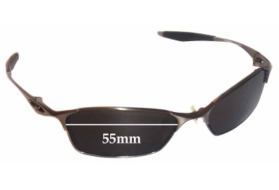 Oakley Bracket 8.1 Replacement Sunglass Lenses - 55mm wide 